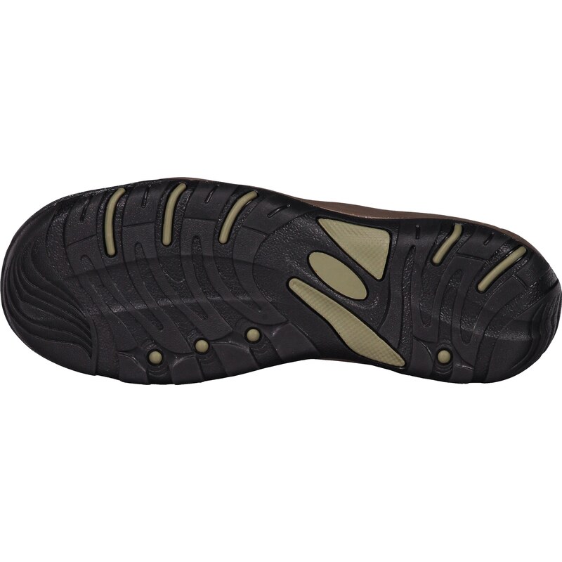 Nordblanc Hnědé pánské kožené outdoorové sandály ORBIT