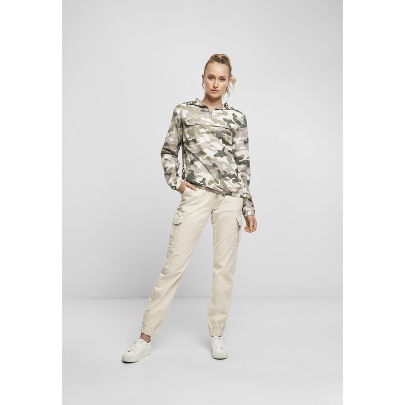 UC Ladies Dámská bunda Camo Pull Over Dukrose camo