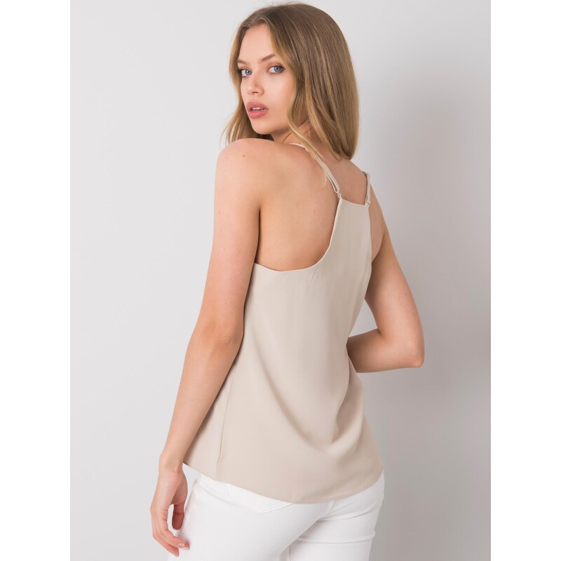 Modalinda Fashion BÉŽOVÝ DÁMSKÝ NÁTĚLNÍK -BEIGE Béžová