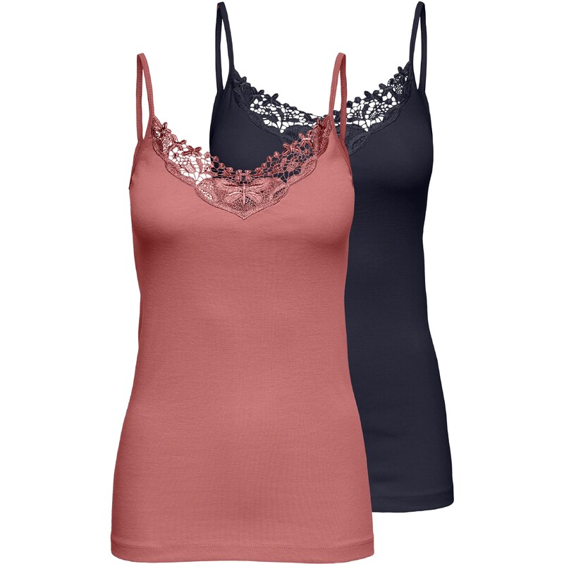 ONLY Top ONLKira noční modrá / růžová 106893392