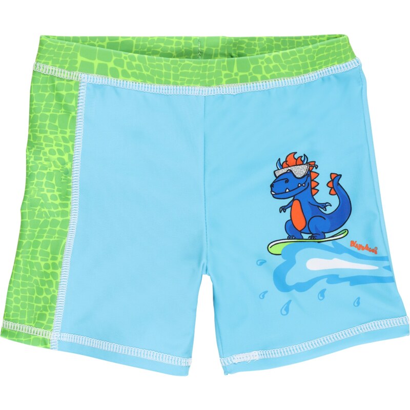PLAYSHOES UV ochrana Dino tyrkysová / mix barev