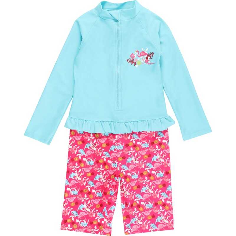 PLAYSHOES UV ochrana tyrkysová / žlutá / cyclam / růžová / bílá 74704525