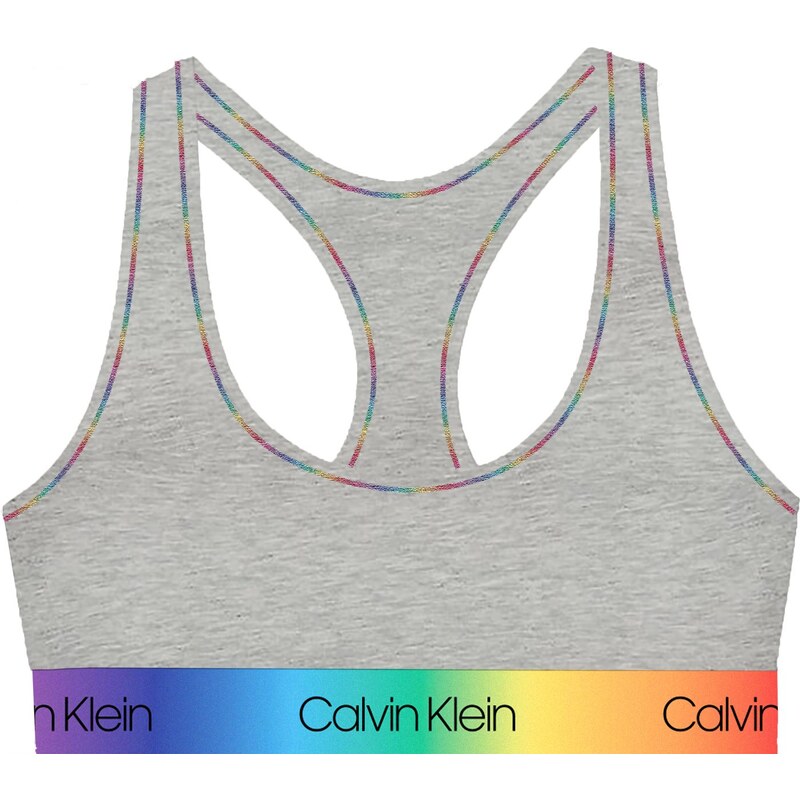 Dámská podprsenka Calvin Klein šedá