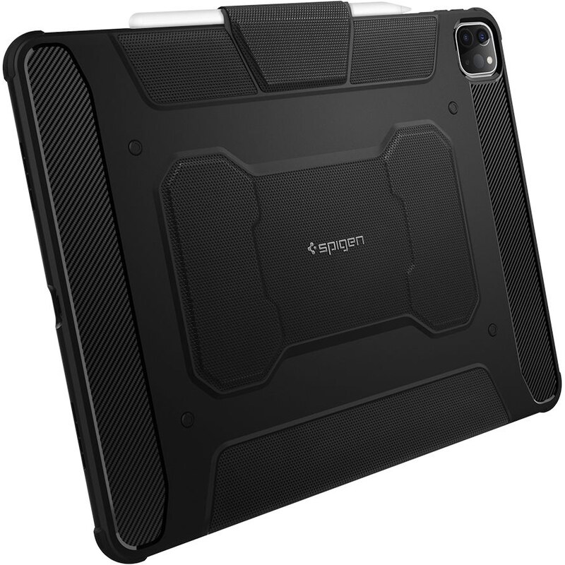 Pouzdro / kryt pro iPad Pro 12.9 (2022/2021) - Spigen, Rugged Armor Pro Black