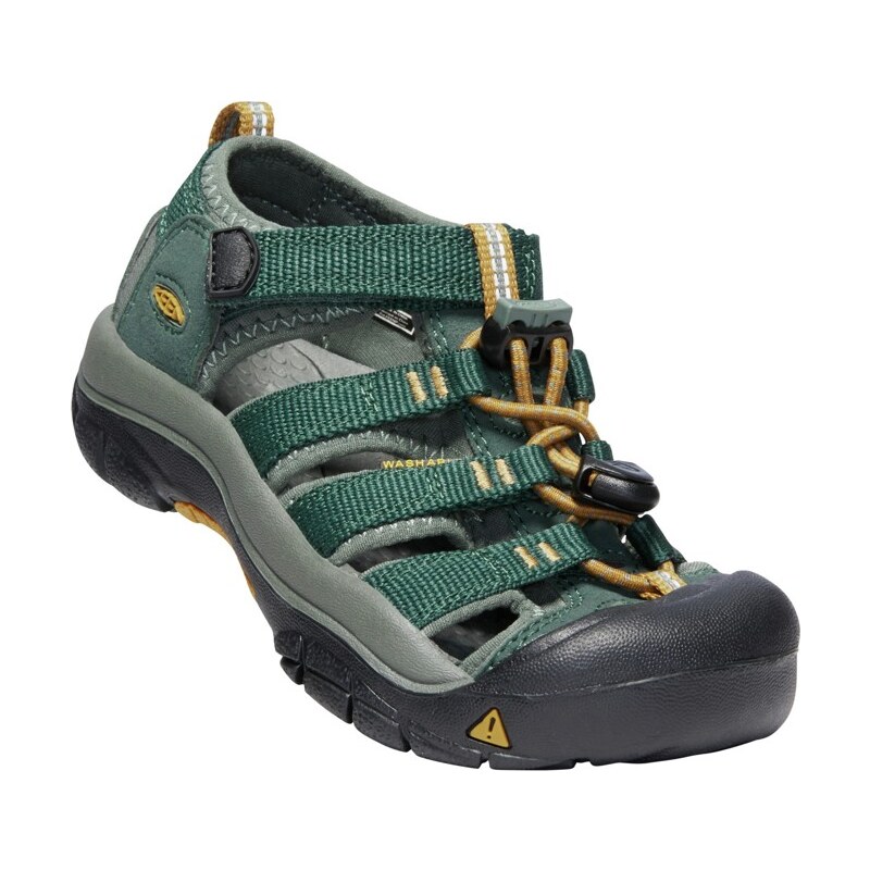 KEEN Sandály junior Newport H2 Jr green gables/wood