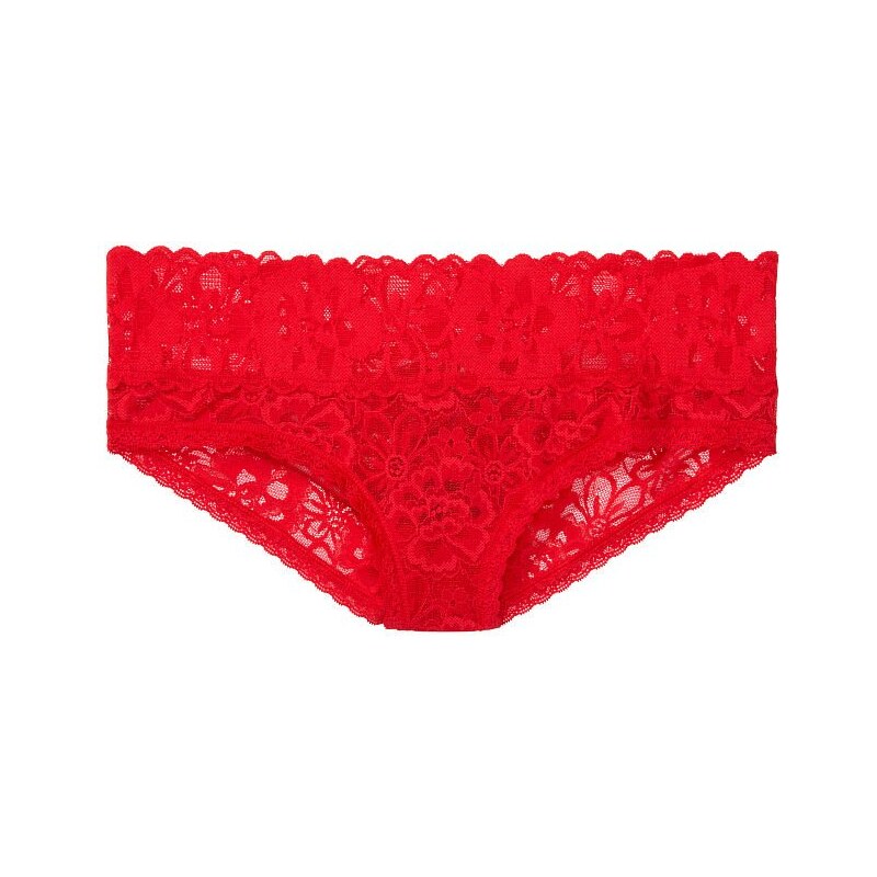 Victoria´s Secret Victoria's Secret krajkové kalhotky Lacie Hiphugger Panty