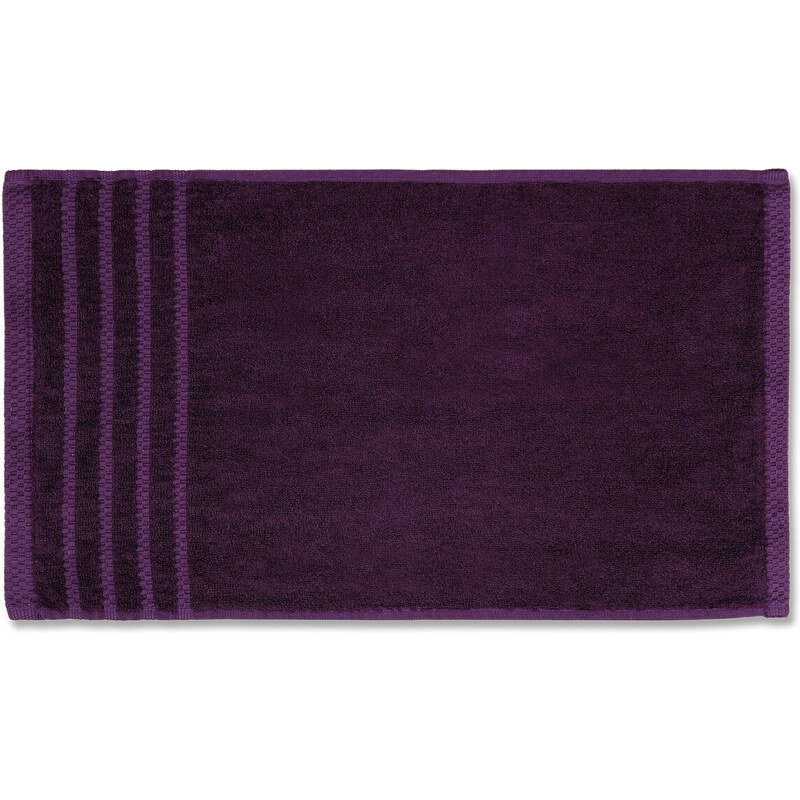DYKENO Bambusový ručník 30x50 cm švestková