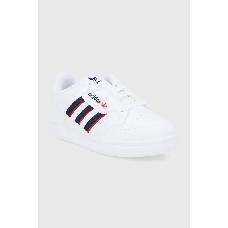 Dětské boty adidas Originals S42611 bílá barva