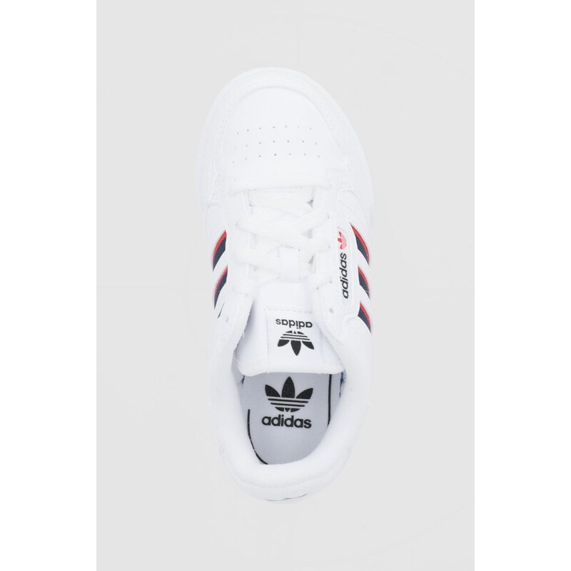 Dětské boty adidas Originals S42611 bílá barva