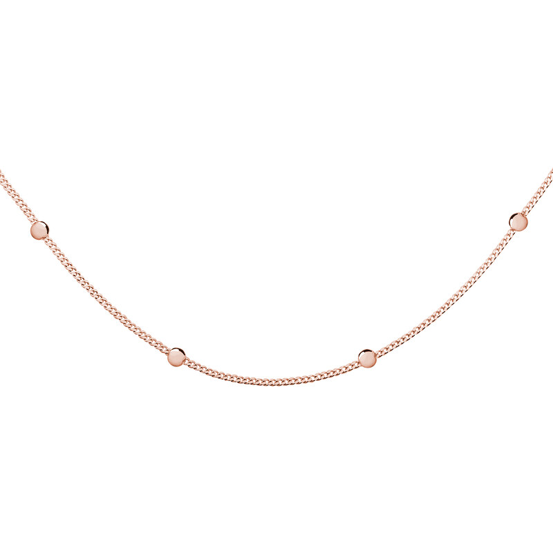 OLIVIE CHOKER kuličkový stříbrný řetízek MARRY ROSE 5255