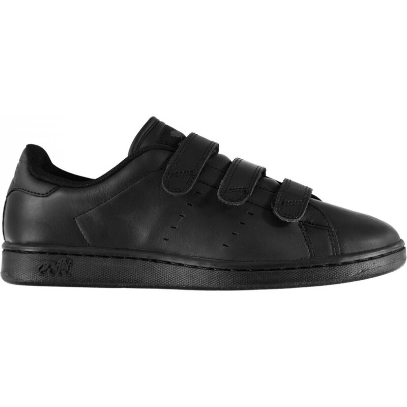 Lonsdale Leyton Mens Trainers Black/Black