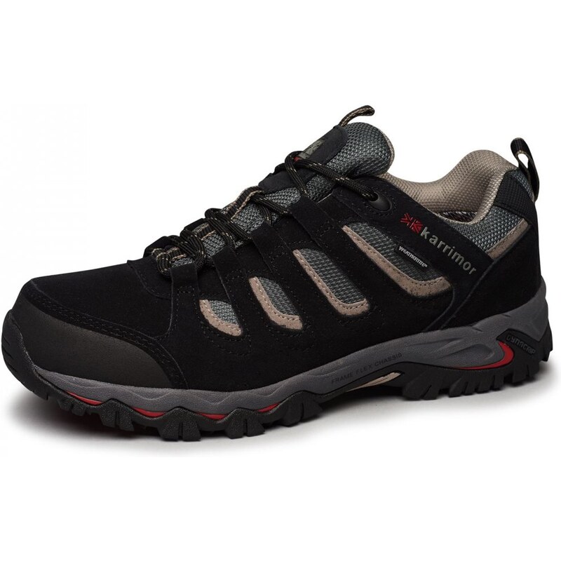 Karrimor Mount Low Mens Waterproof Walking Shoes Black