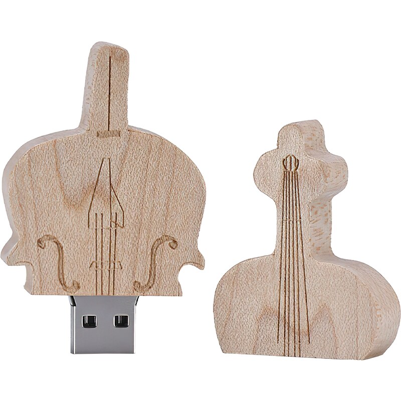 USB Flash disk - 64 GB - USB 2.0 - Violoncello - Javor