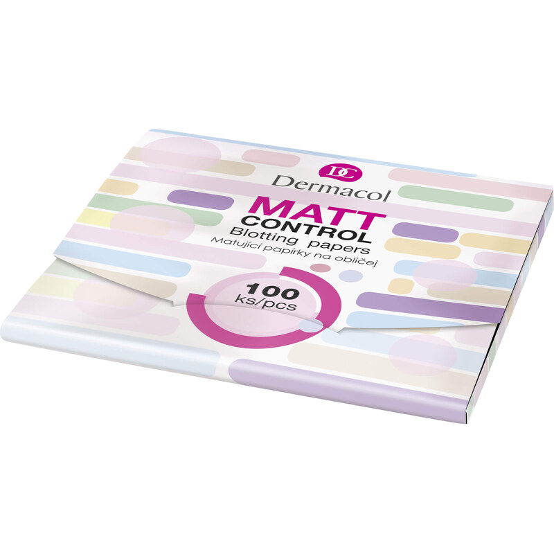 Dermacol Zmatňující papírky Matt Control (Blotting Papers) 100 ks