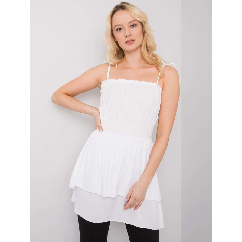 White tunic Yups wwd0468. R01