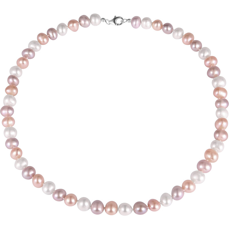 JwL Luxury Pearls Multibarevný náhrdelník z pravých perel JL0568