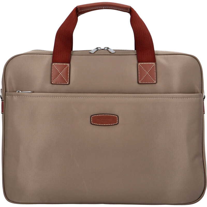 Luxusní taška na notebook světlá taupe - Hexagona 171176 taupe
