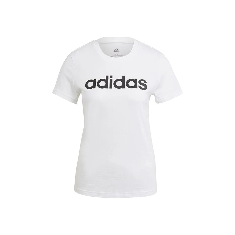 Dámské triko s krátkým rukávem Adidas W LIN T GL0768 Bílá - GLAMI.cz