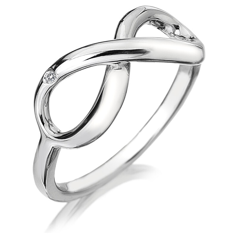 Stříbrný prsten Hot Diamonds Infinity 60 mmStříbrný prsten Hot Diamonds Infinity