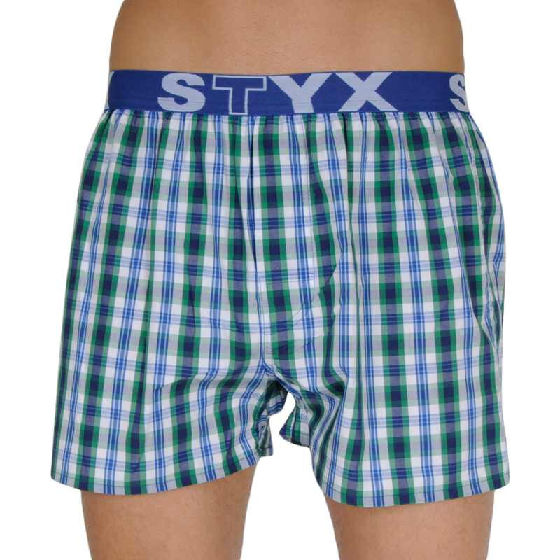 Pánské trenky Styx sportovní guma vícebarevné (B103)