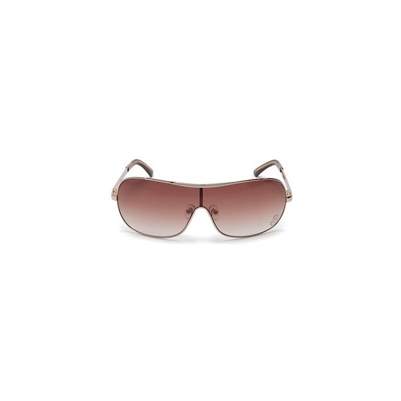 Guess Sluneční brýle Gina Shield Sunglasses With Rhinestone Logo