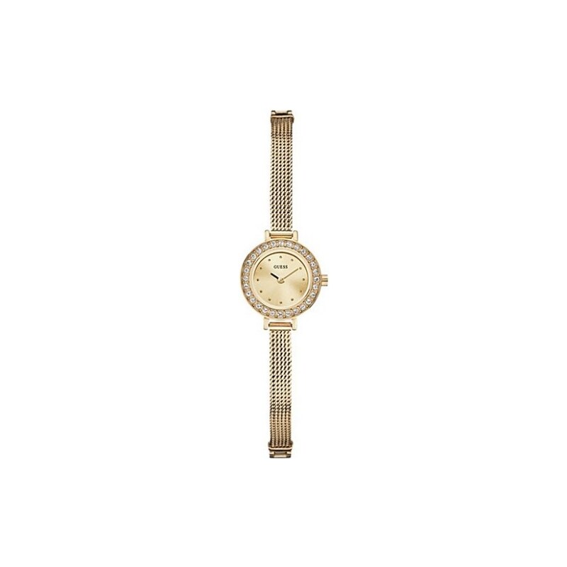 Guess Hodinky Yellow Gold Tone Petite And Feminine