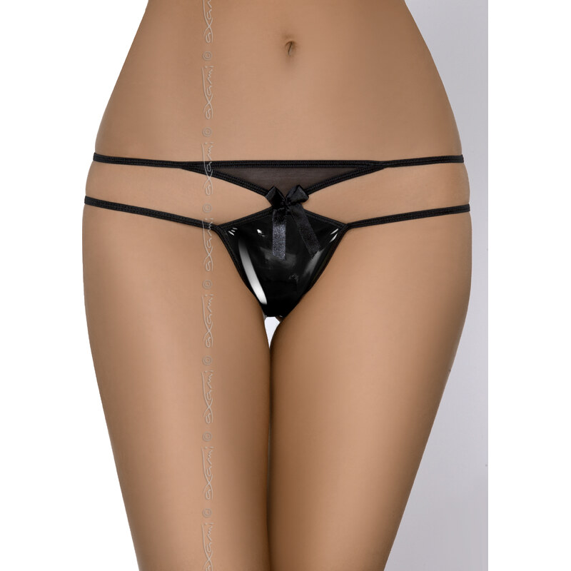 Tanga Noir V-6478 černá - Axami 74314387
