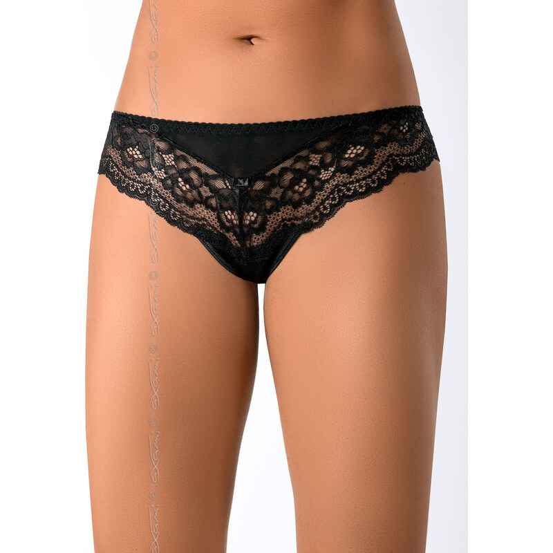 Tanga Zaina V-7608 černá - Axami 74303082