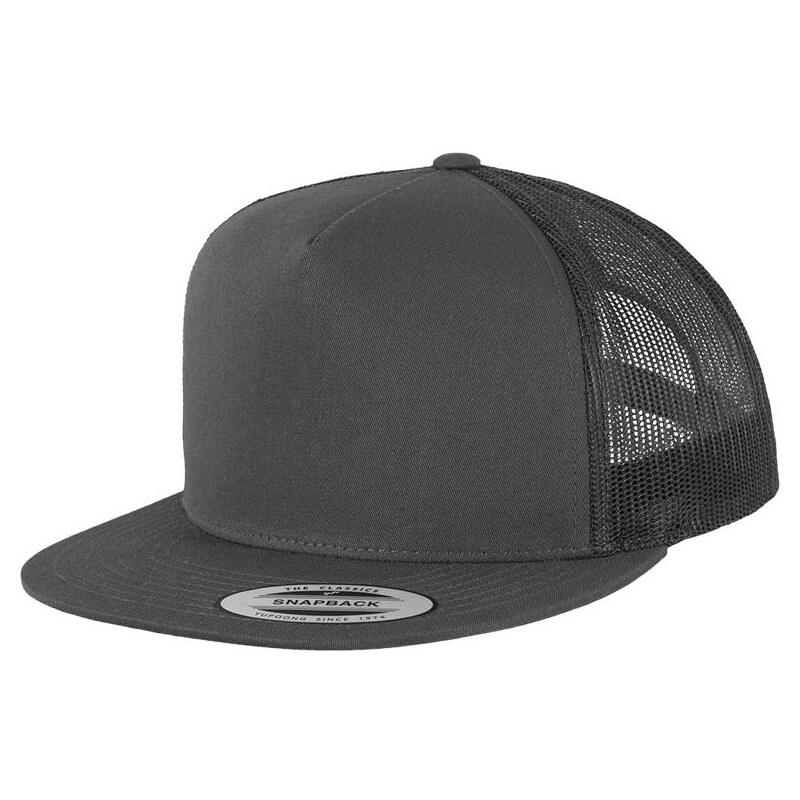 Flexfit Klasické uhlí Trucker