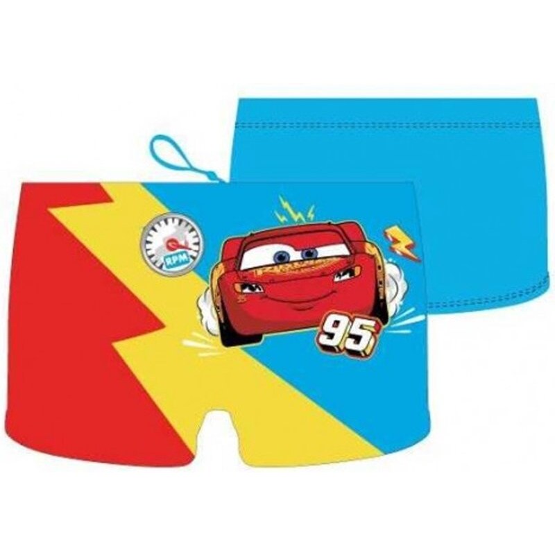 Setino Dětské / chlapecké plavky boxerky Auta - motiv Blesk McQueen 95