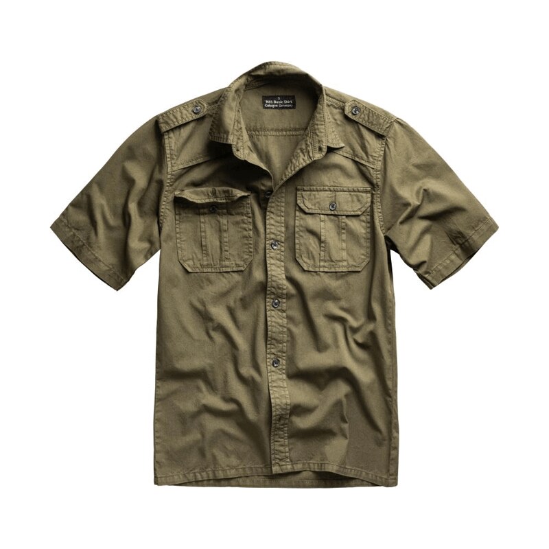 Surplus Košile M65 Basic Shirt 1/2 olivová S