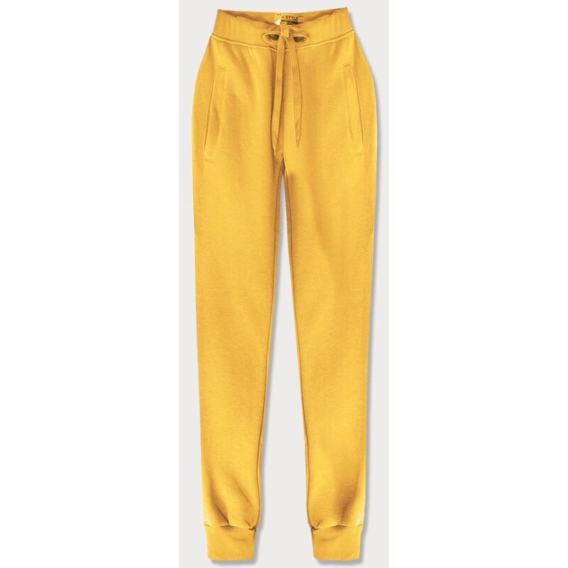 J.STYLE Žluté teplákové kalhoty (CK01-28) 110812535