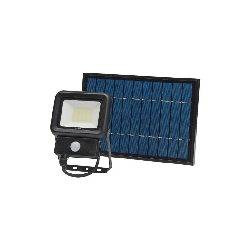 Kobi LED Venkovní solární reflektor se senzorem LED/20W/3,7V 6500K IP65  KB0167 - GLAMI.cz