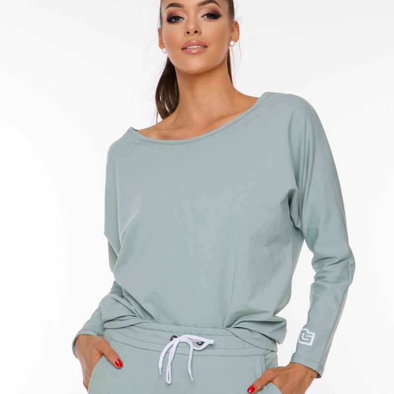 NDN Sport NDN - Oversized mikina dámská DAR X084 (zelená)