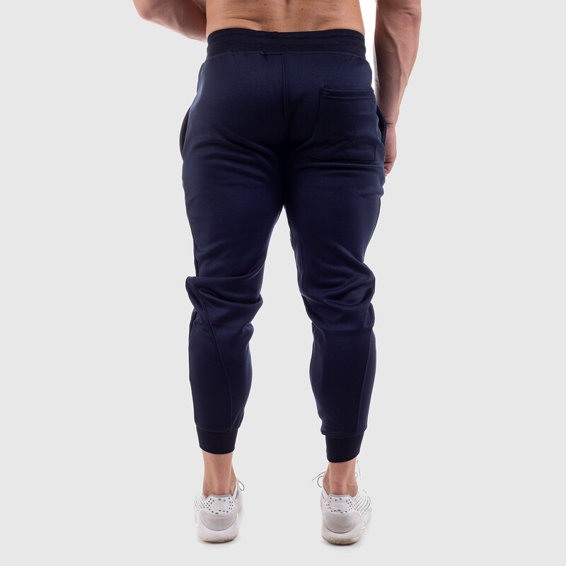 Jogger tepláky Iron Aesthetics Circle Star, navy