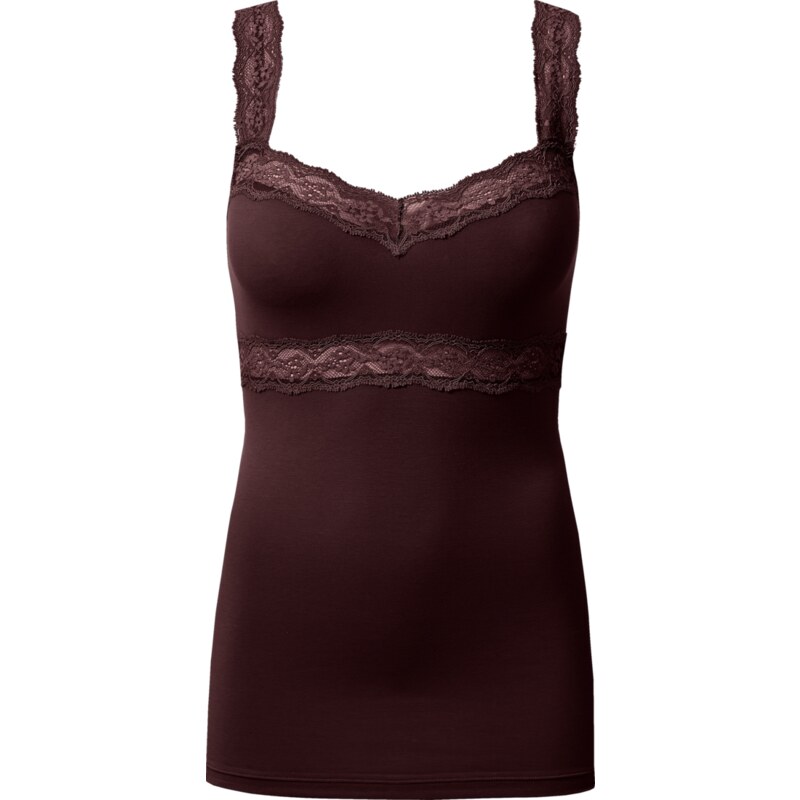 Intimissimi Cotton and Lace Top