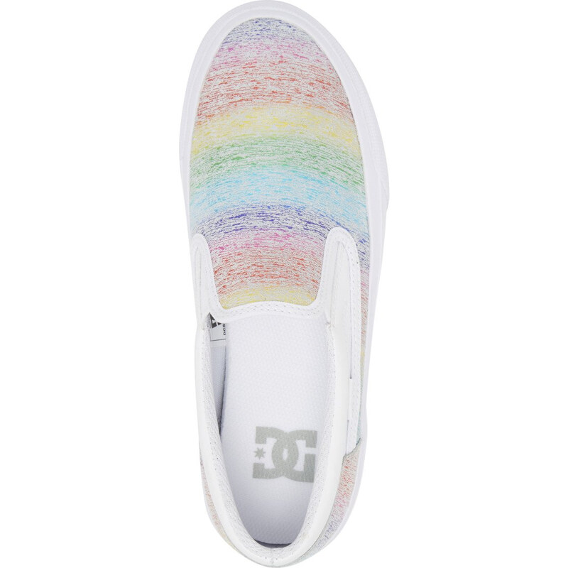 Boty DC Trase Slip On - rainbow