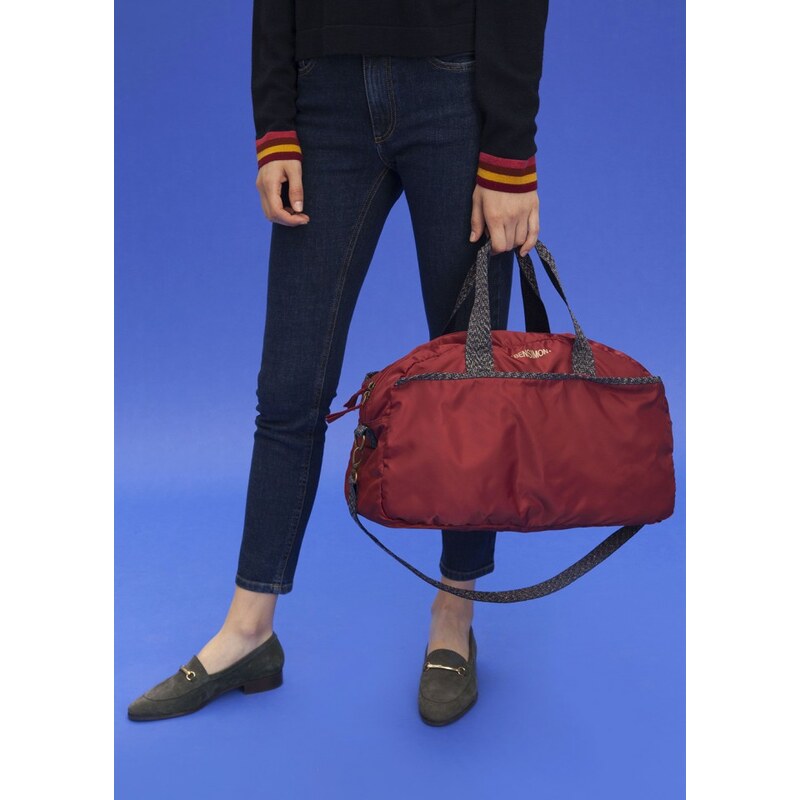 Sportovní taška Sport Bag BENSIMON / okrová, starorůžová, vínová, modrá, námořnická modrá, zelená