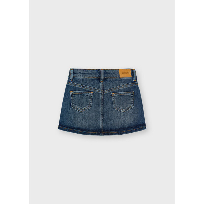 Mayoral Denim skirt for girl, Medium Jeans