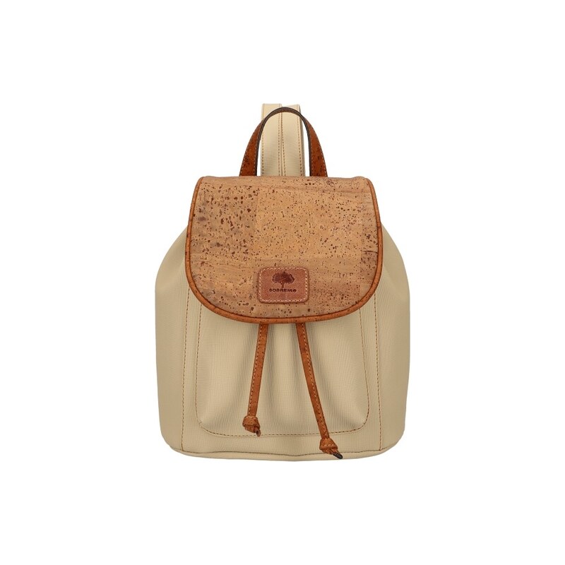 JABEKO Korkový batůžek María, Beige 109627643