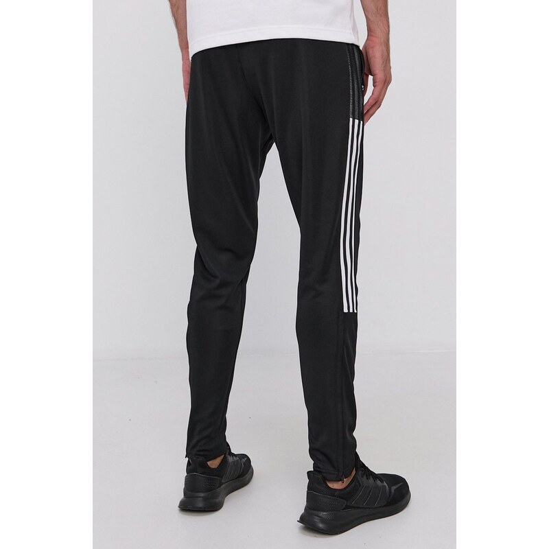 Kalhoty adidas Performance GH7305 pánské, černá barva, s aplikací