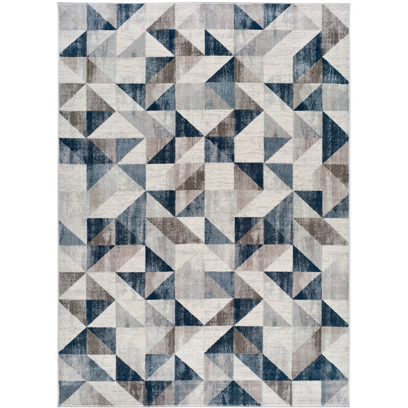 Bonami Šedo-modrý koberec Universal Babek Mini, 80 x 150 cm - GLAMI.cz
