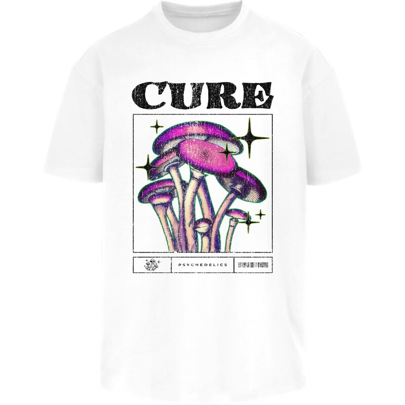 Mister Tee Tričko Cure fialová / černá / bílá
