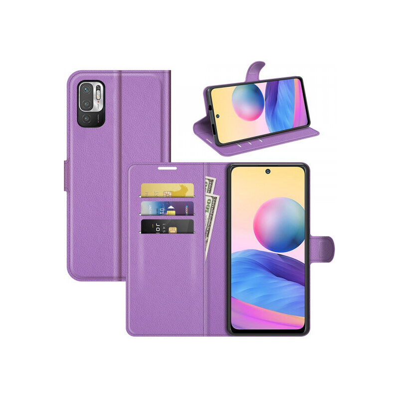 Pouzdro MFashion Xiaomi Redmi Note 10 5G - fialové