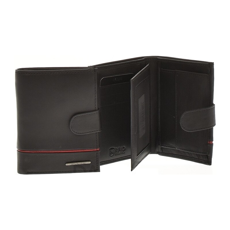ELLINI pánská peněženka TMM80R-046A, Red
