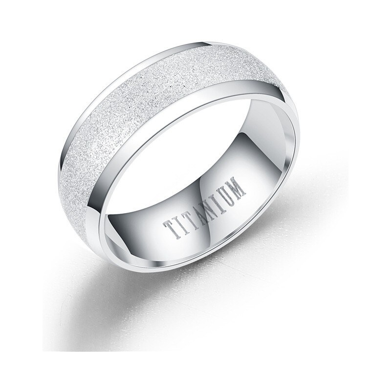 NAKY Titanový prsten Baron - Silver