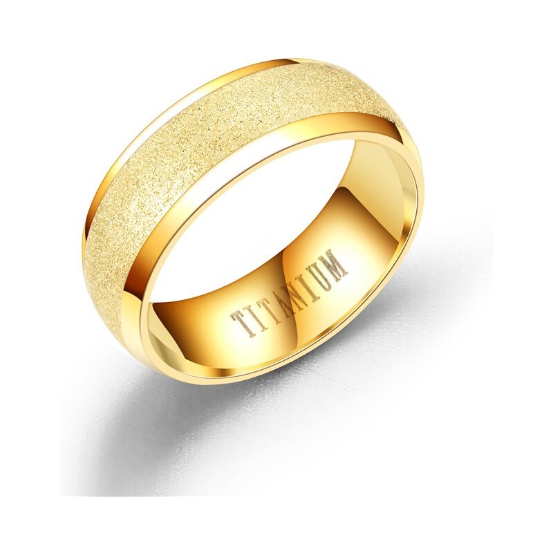 NAKY Titanový prsten Baron - Gold