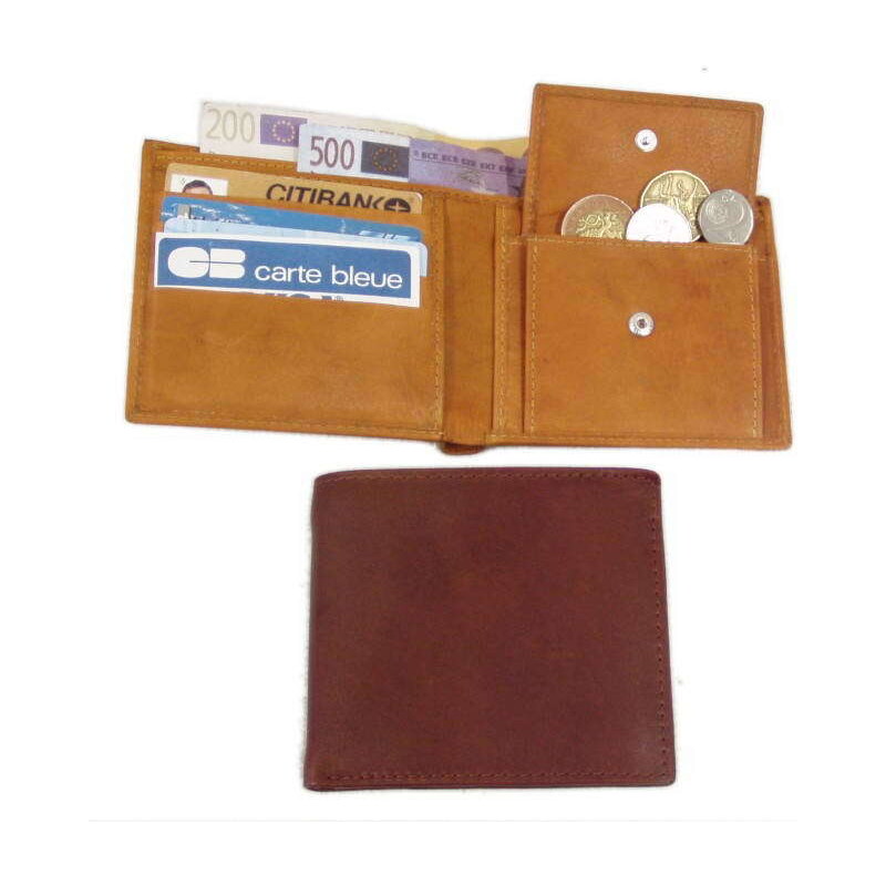 Arwel Pánská kožená peněženka-koňaková