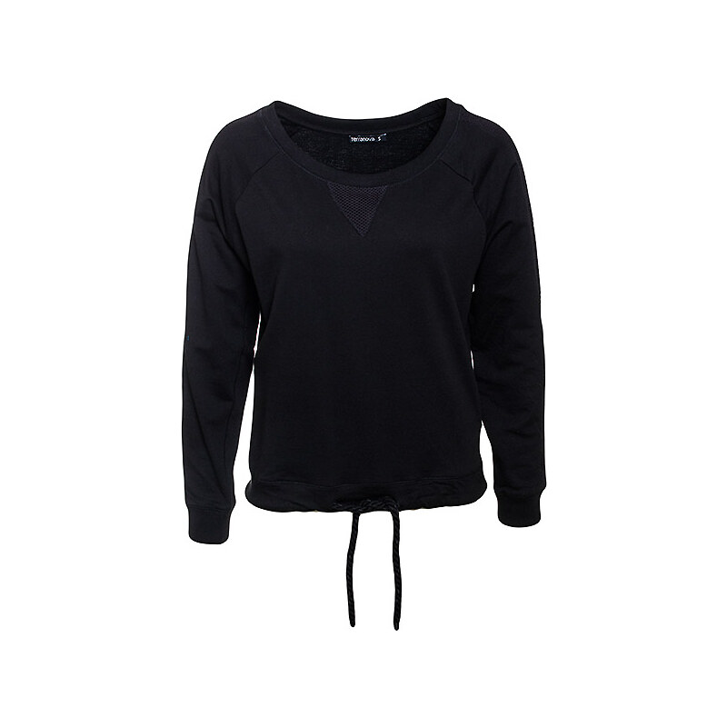 Terranova Sweatshirt with lace inserts