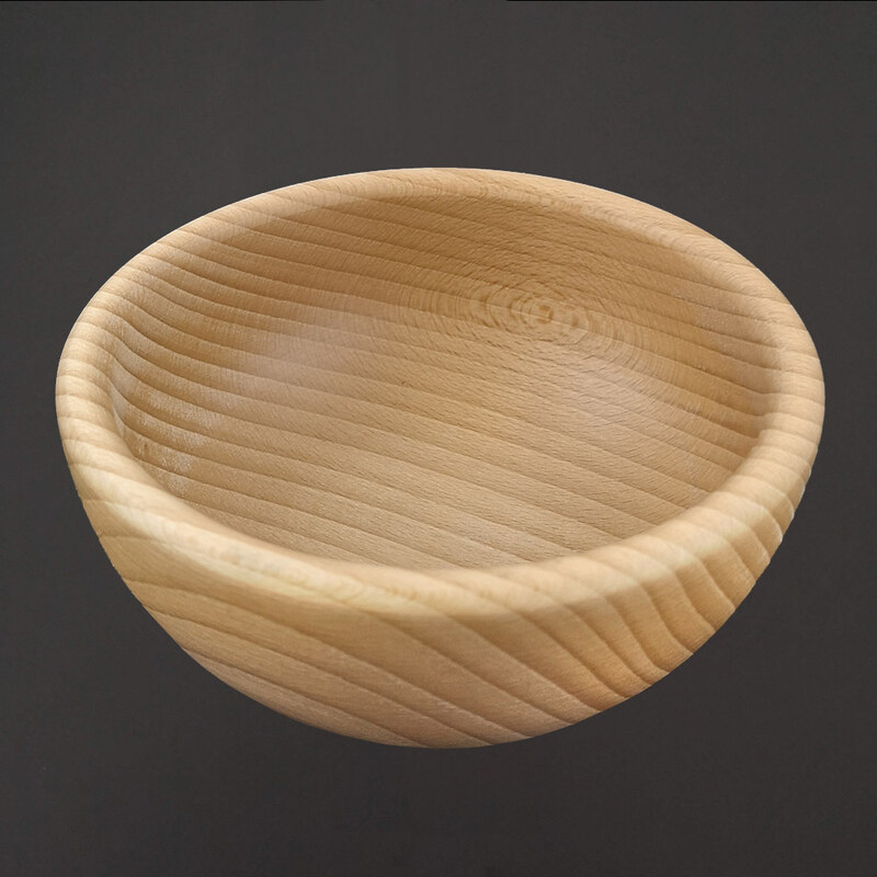 AMADEA Dřevěná miska, masivní dřevo, 14 cm